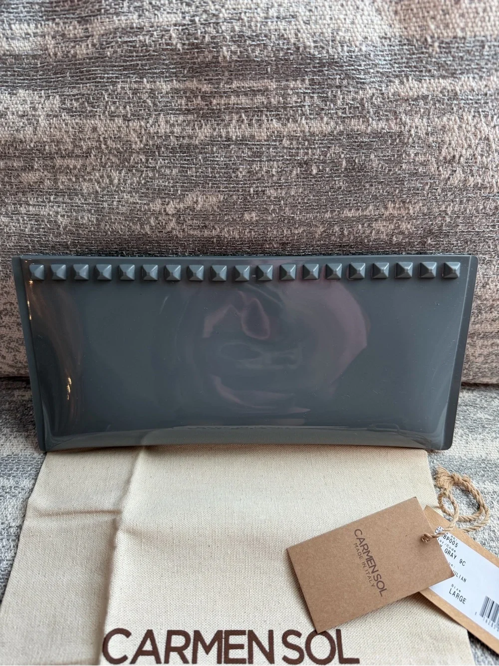 NWT Carmen Sol Juliette Studded Pochette